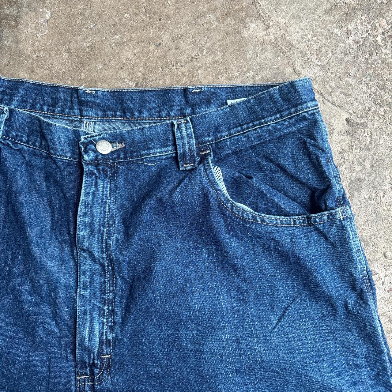 Blue Denim Wrangler Jean Carpenter Shorts