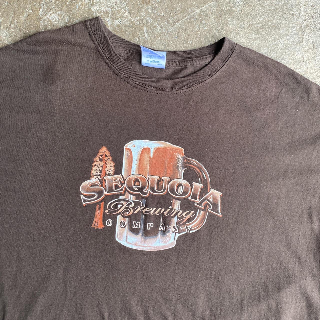 Brown Graphic Bar T-Shirt - XL