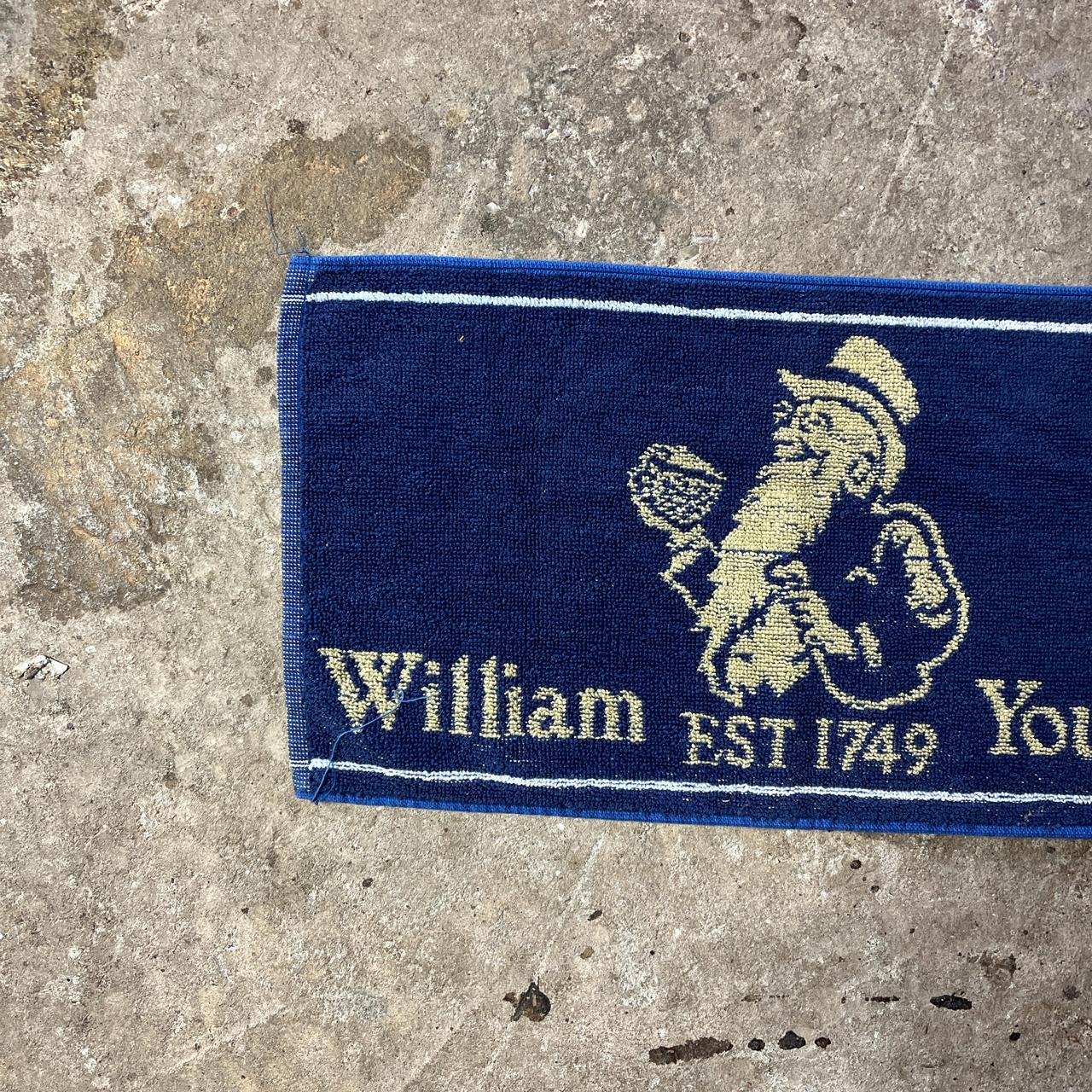 90s cotton ‘William Younger’ beer towel
