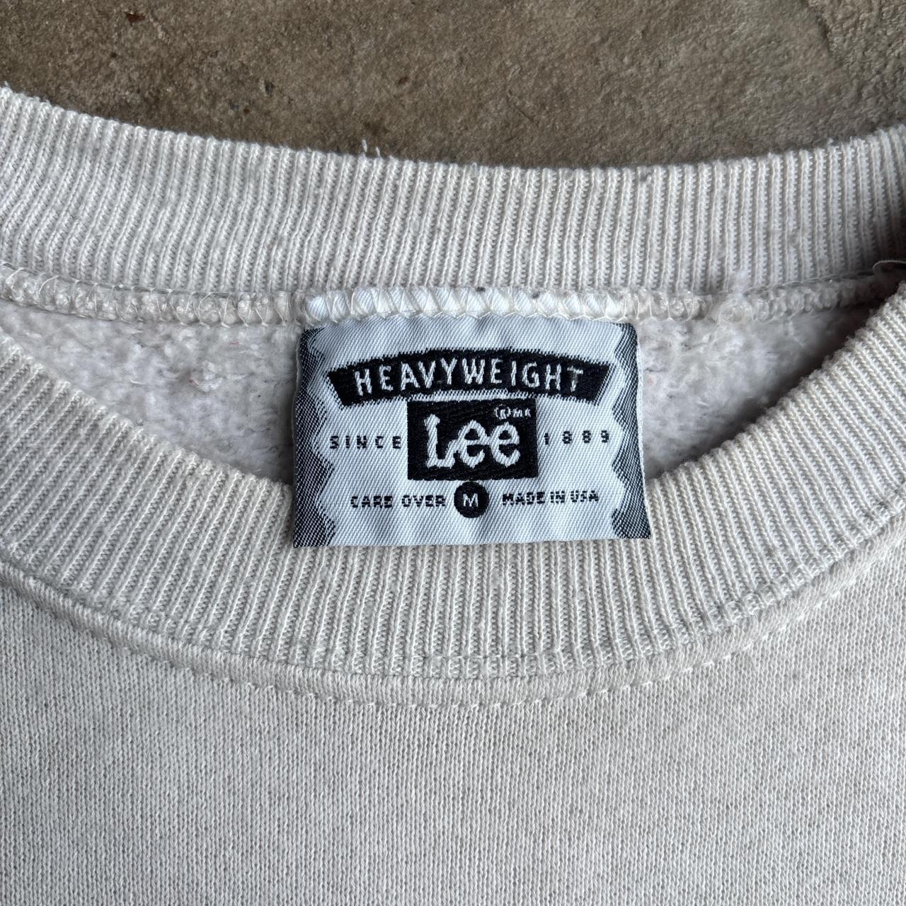 Graphic Cream Lee Crewneck Jumper - M