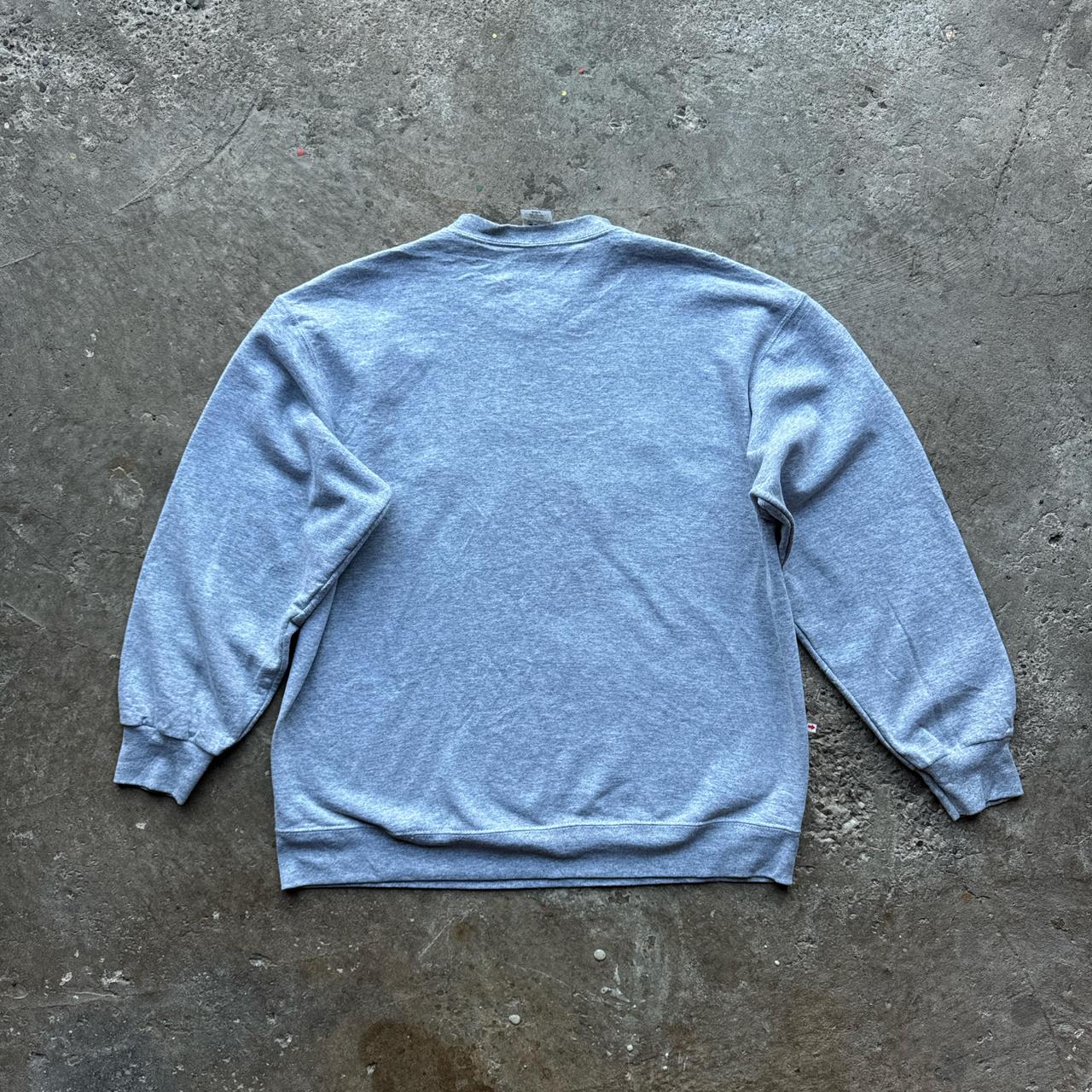 Grey sweatshirt with ‘Washington, USA’ embroidered logo