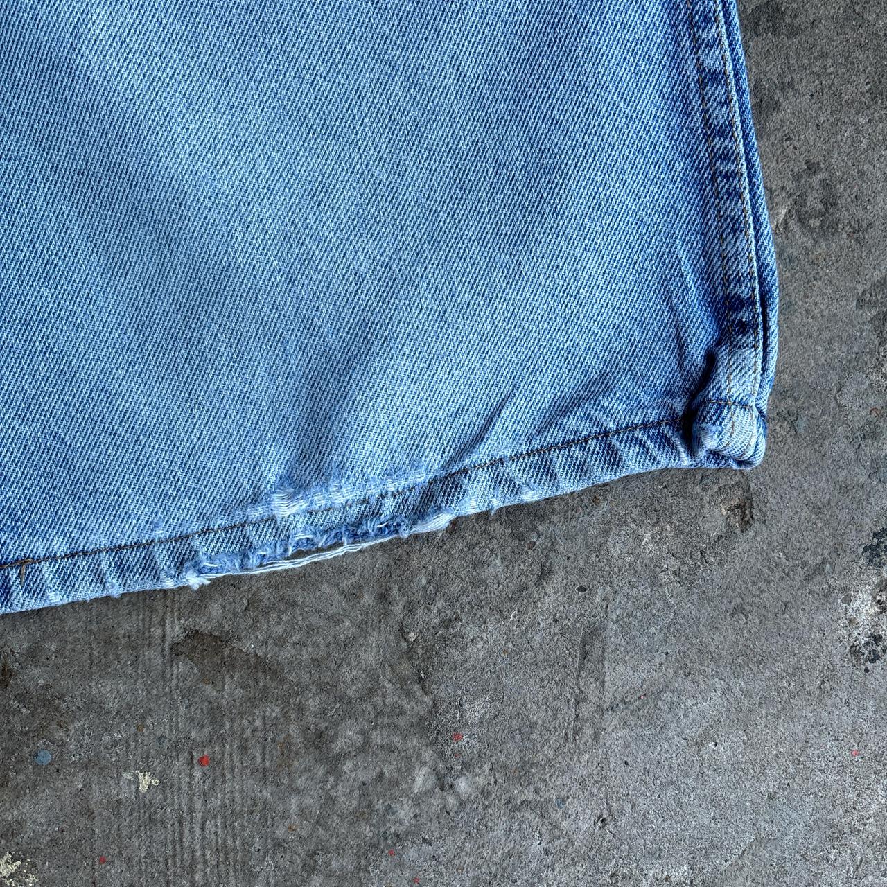 Light Blue Denim Wrangler Jean Shorts