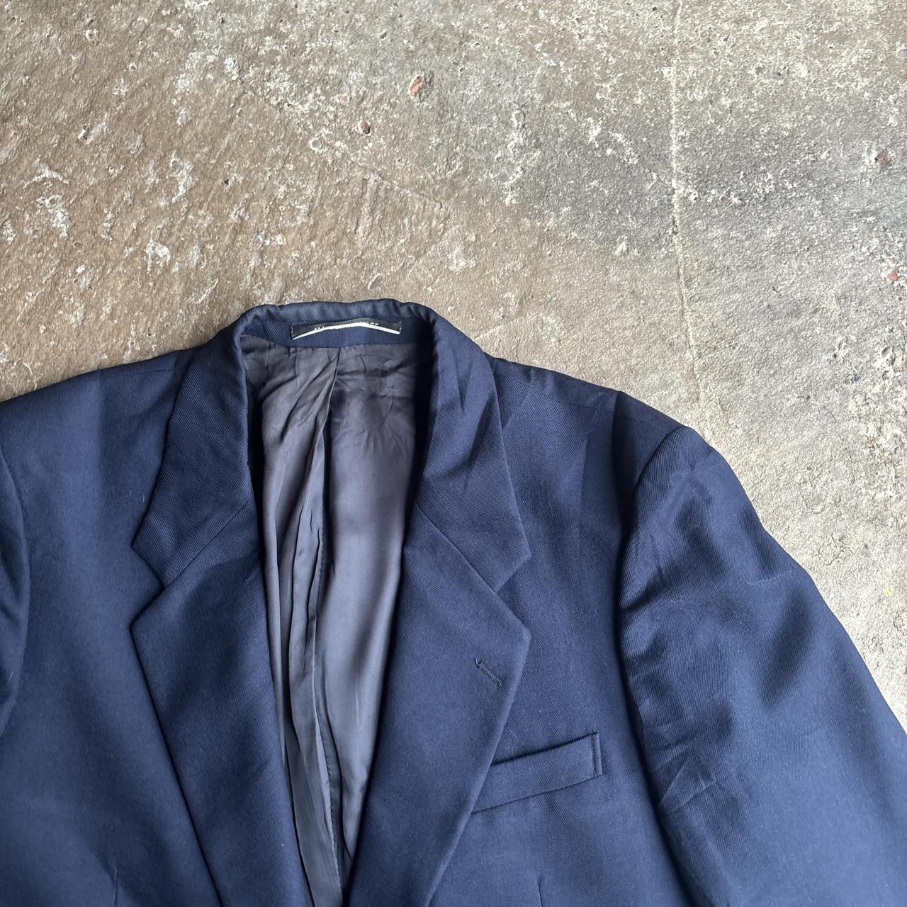 Navy Yves Saint Laurent Blazer Jacket - L