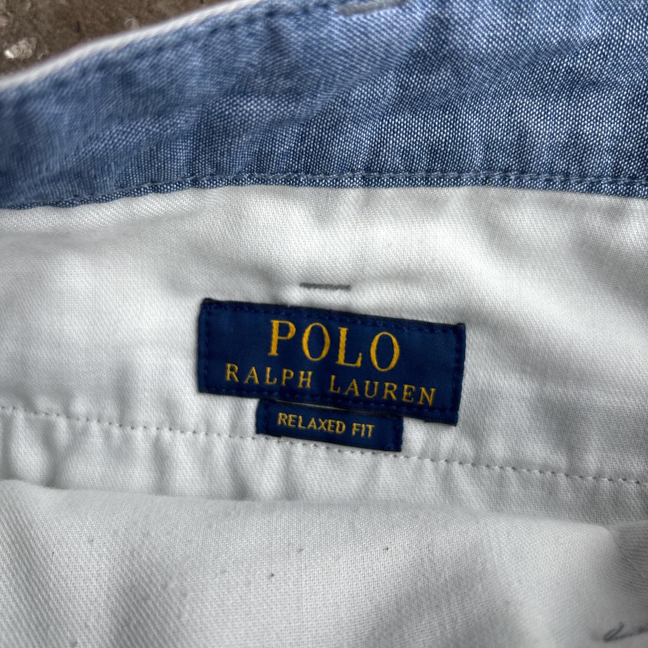 Light Grey Polo Ralph Lauren Chino Shorts - W36
