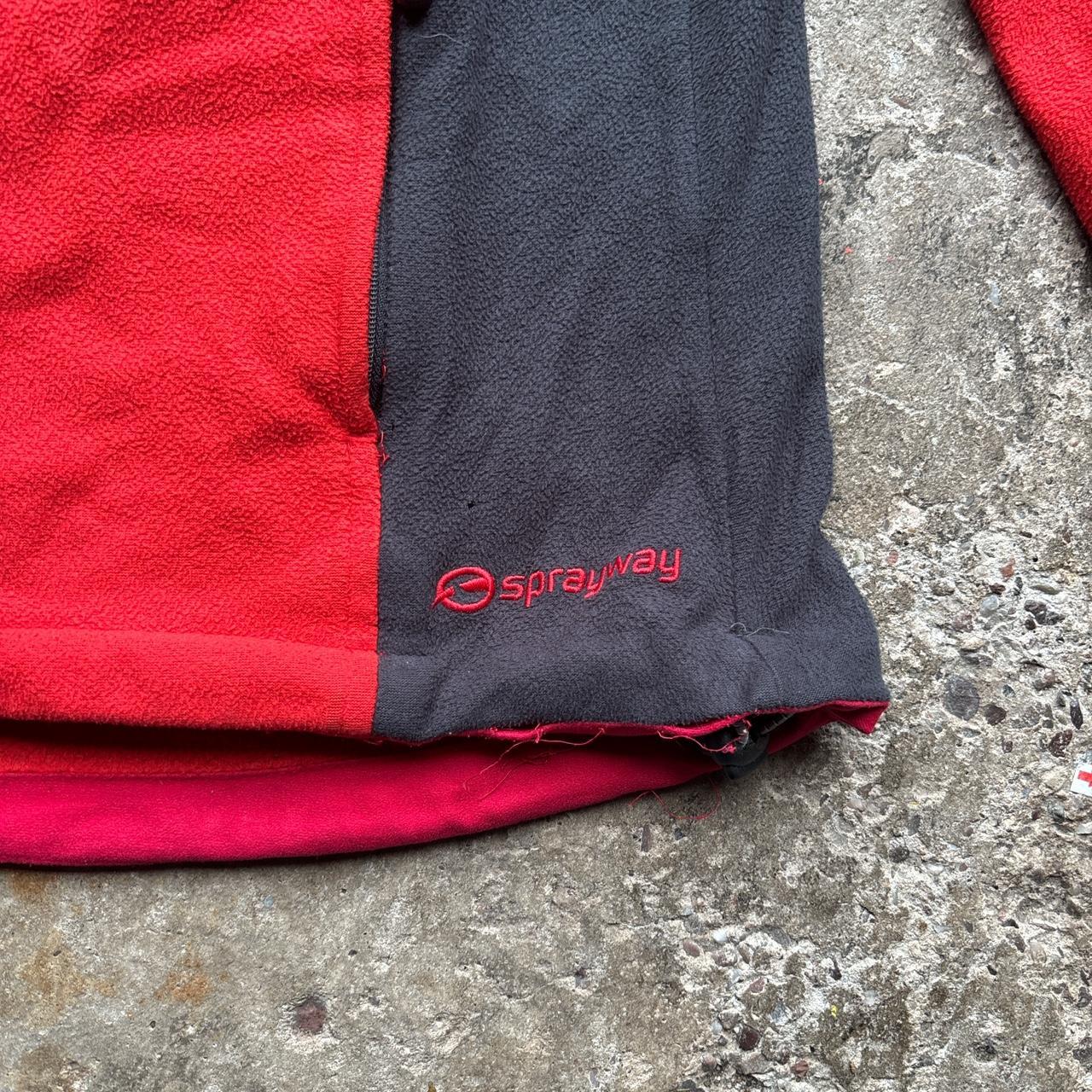 Red Sprayway fleece