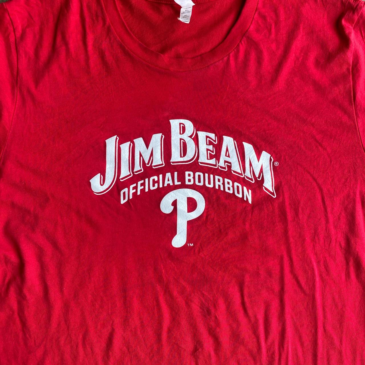 Red Jim Beam Vintage T-Shirt