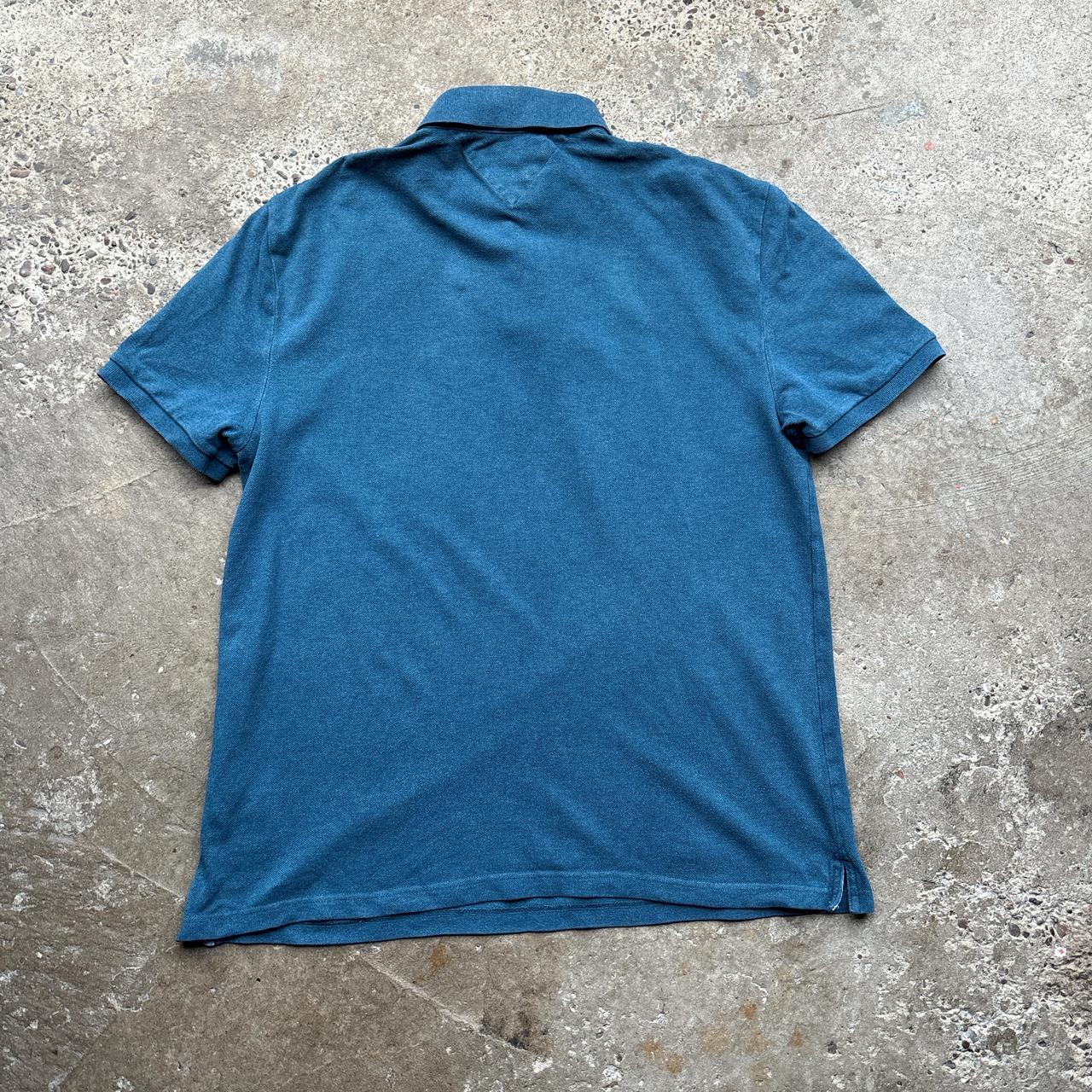 Blue Tommy Hilfiger Polo Shirt - XL