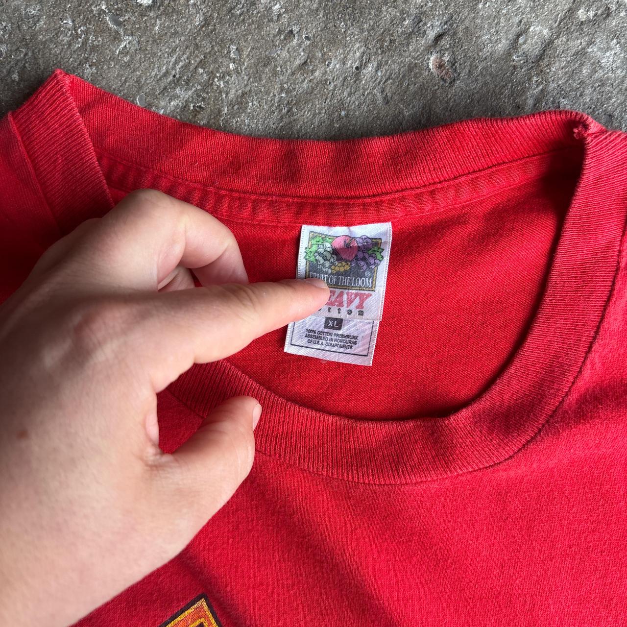 Red 99’ Ohio State ‘Final Four’ single stitch tee