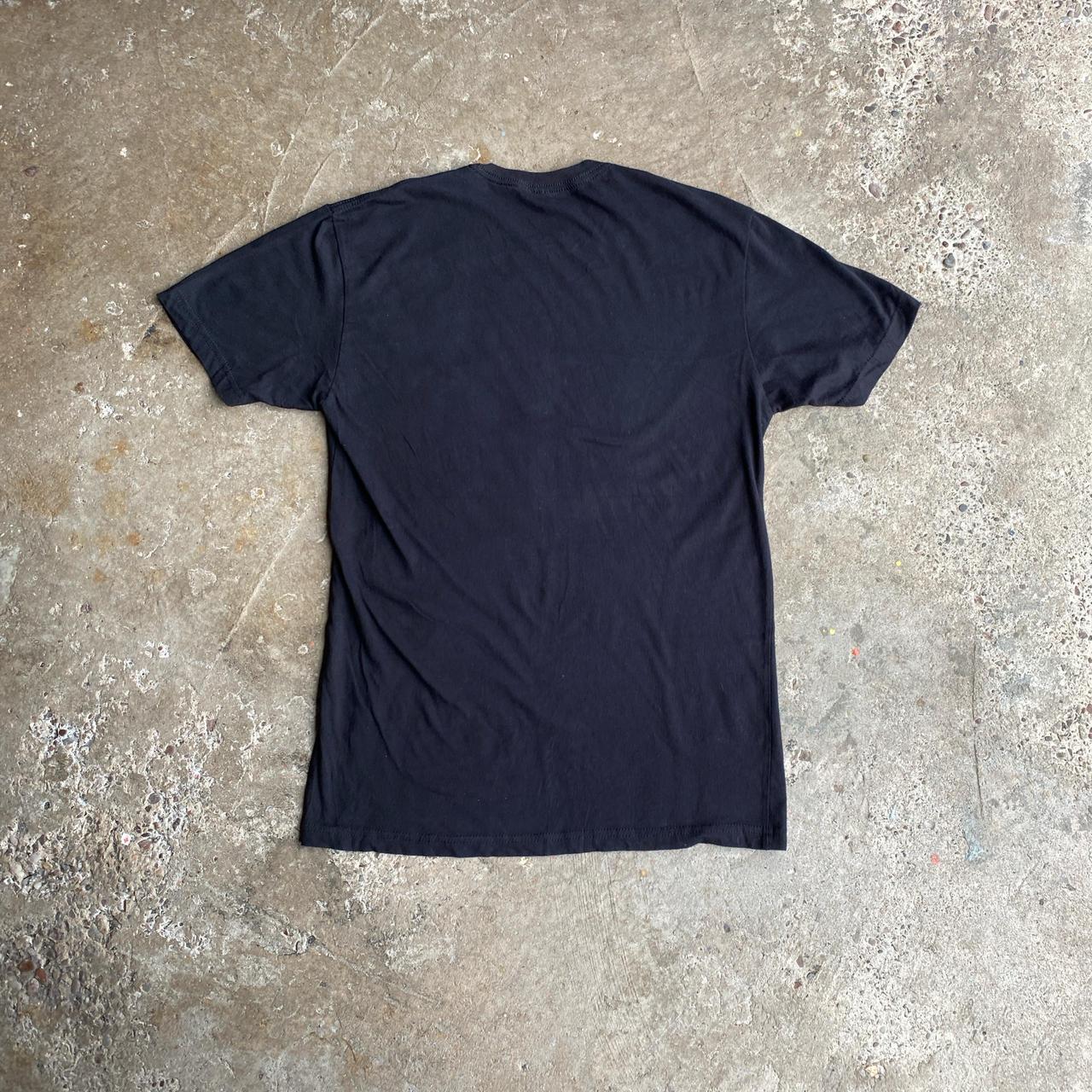 Black Graphic Riot Society T-Shirt - M