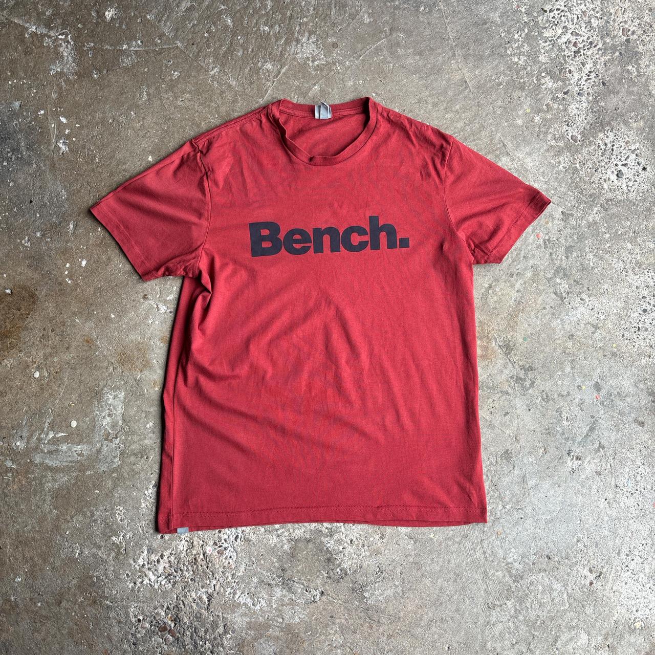 Red Bench Logo Design T-Shirt - XL