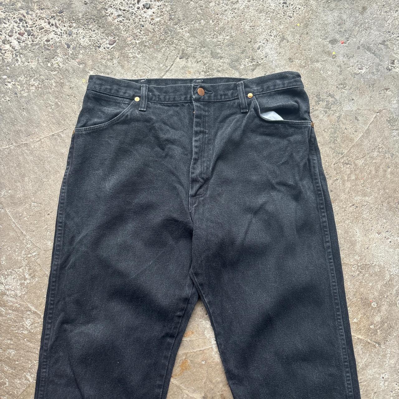 Black Wrangler Jeans - W36