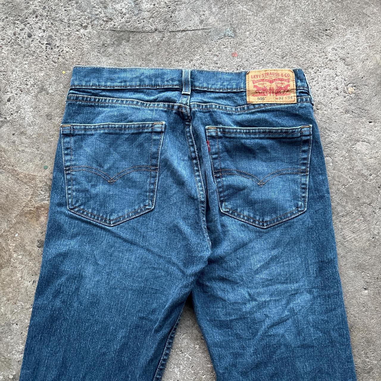 Blue Levi’s 505 Jeans