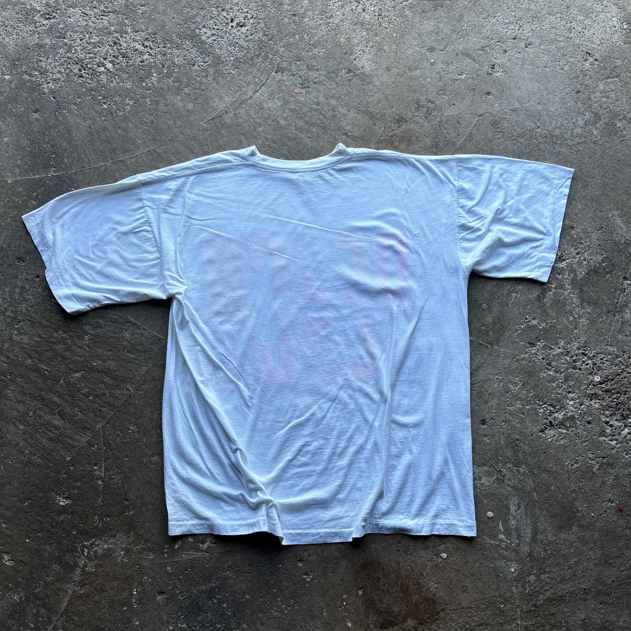 Vintage White ‘Beach’ graphic tee - XXL
