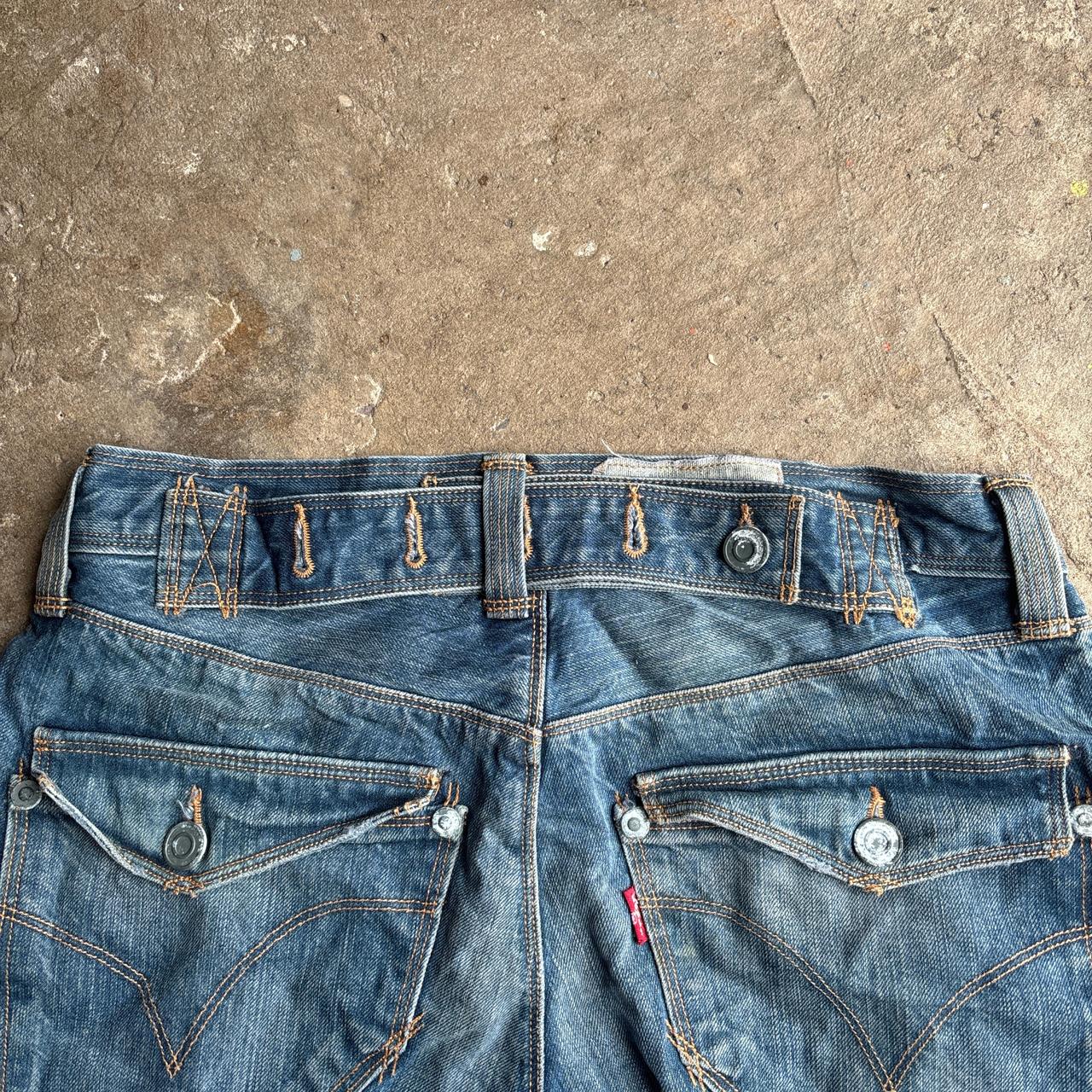 Blue Levi’s Shorts w/ Insane Detailing