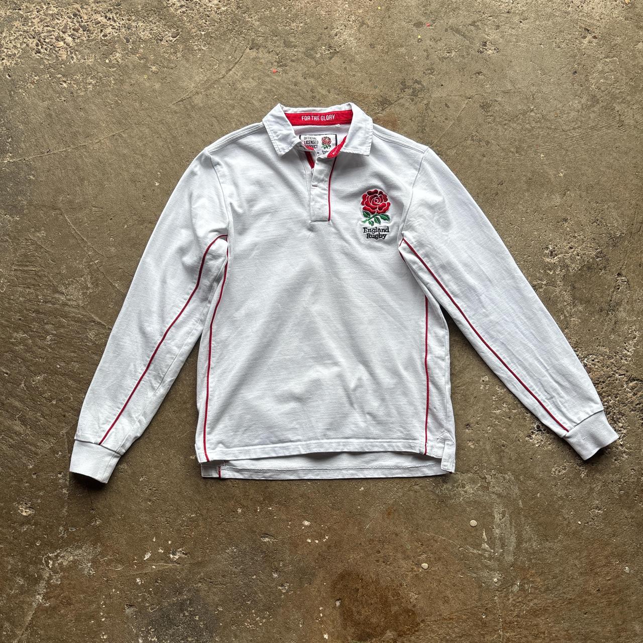 England Rugby long sleeve polo shirt - S