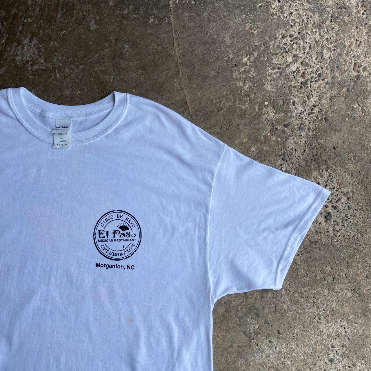 White Cinco de Mayo Graphic T-Shirt - XL