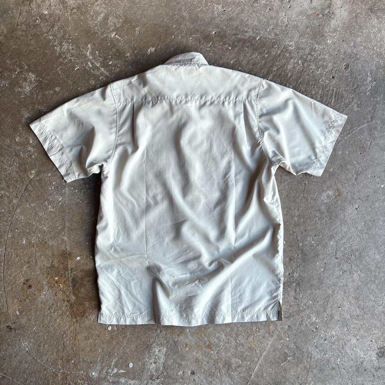 Vintage cream Fred Perry short-sleeved shirt
