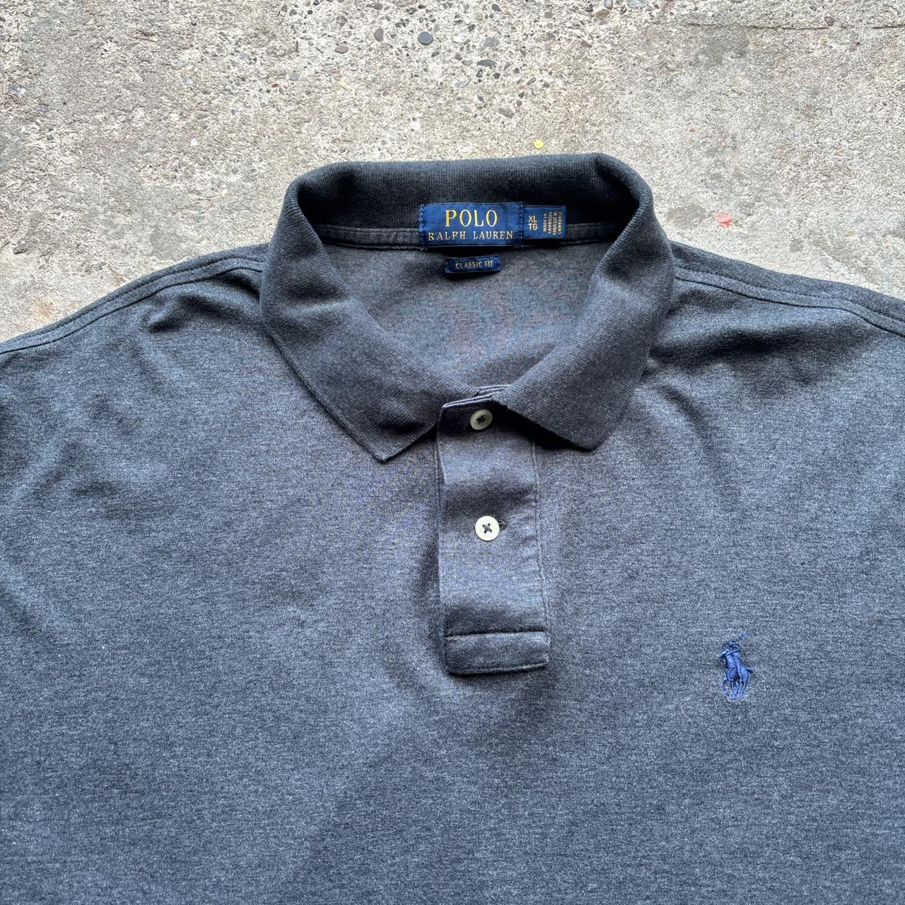 Grey Polo Ralph Lauren polo shirt - XL