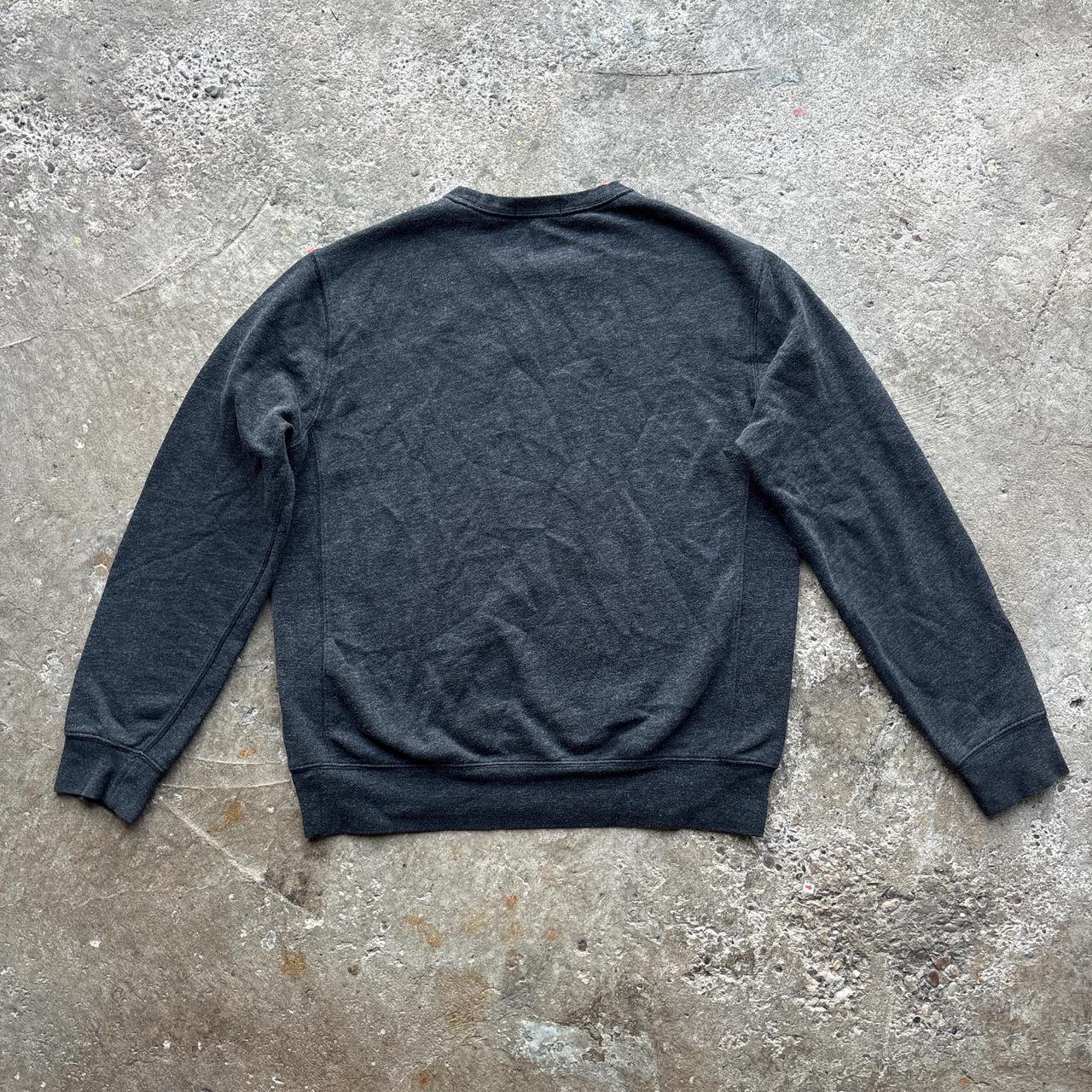 Grey Ralph Lauren sweatshirt with red pony