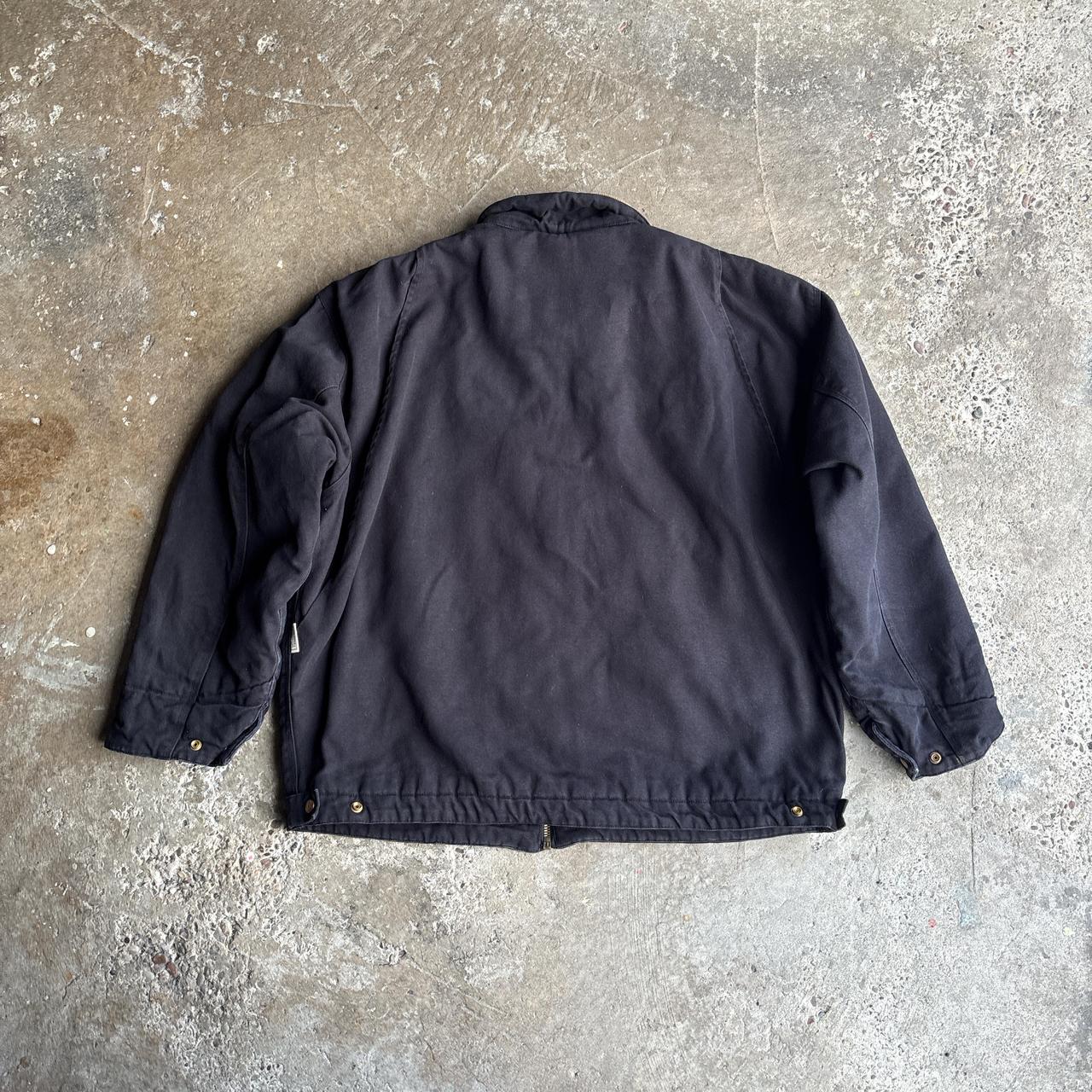 Black Full Zip Workwear Jacket - 2XL