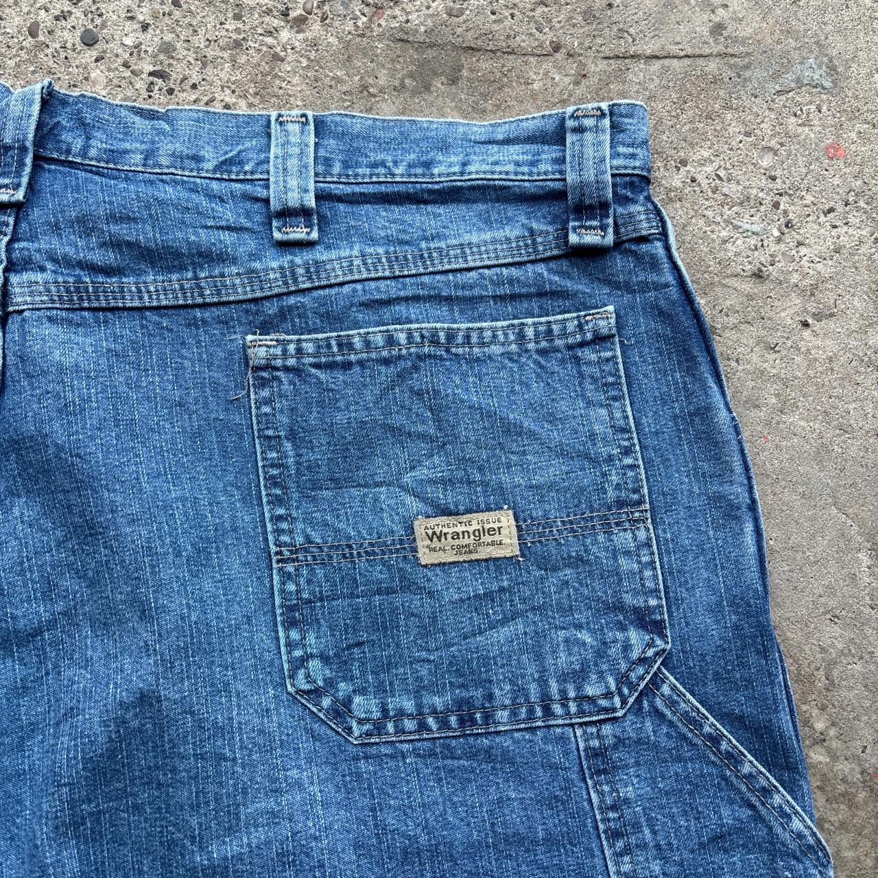 Blue Wrangler Carpenter Denim Shorts - W42