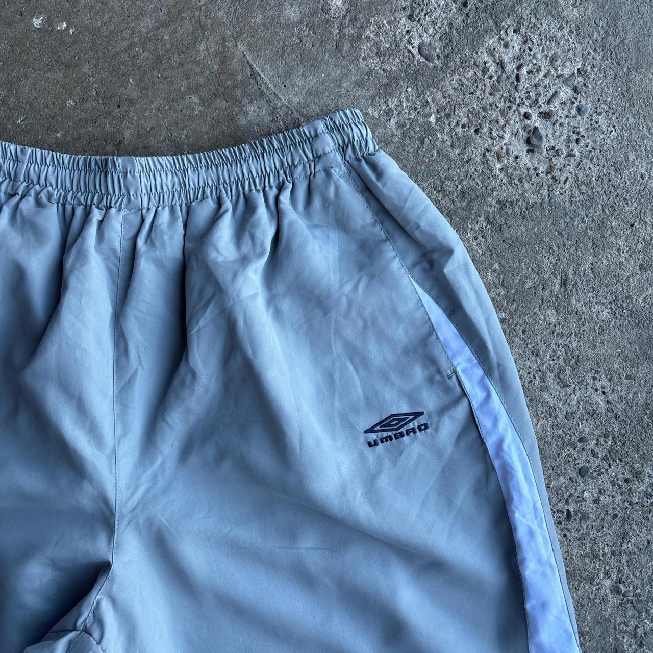 Grey 3/4 Length Umbro Sports Shorts