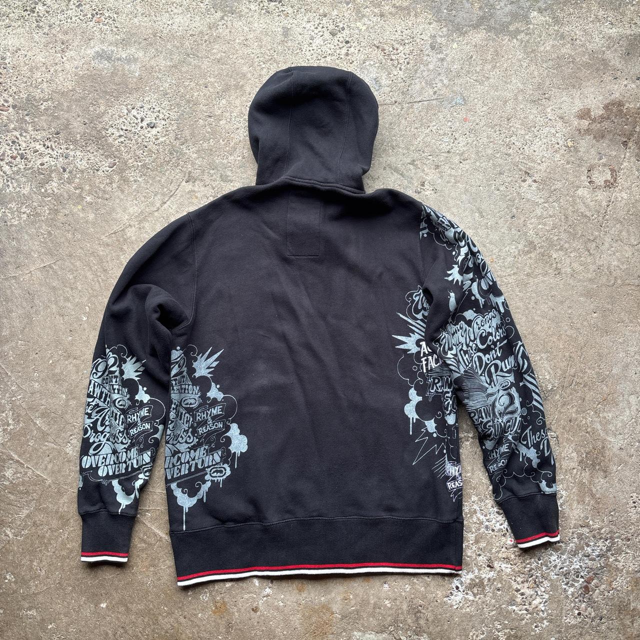 Black ECKO UNLTD Graphic Hoodie