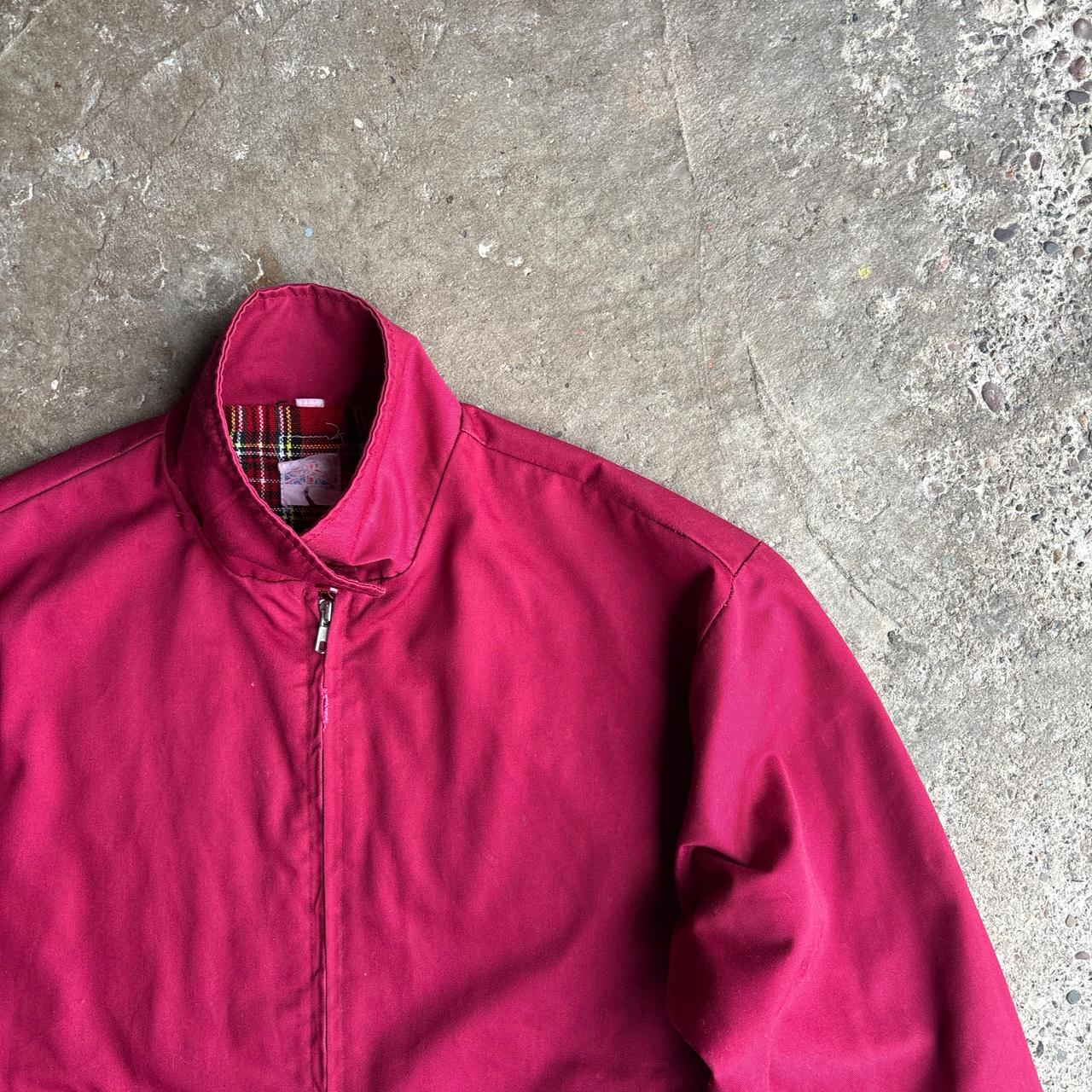 Vintage Red Harrington Jacket - L