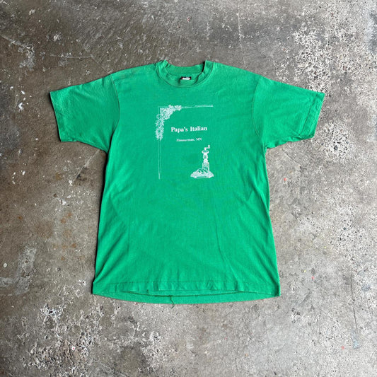 Green Vintage Single Stitch Graphic T-Shirt