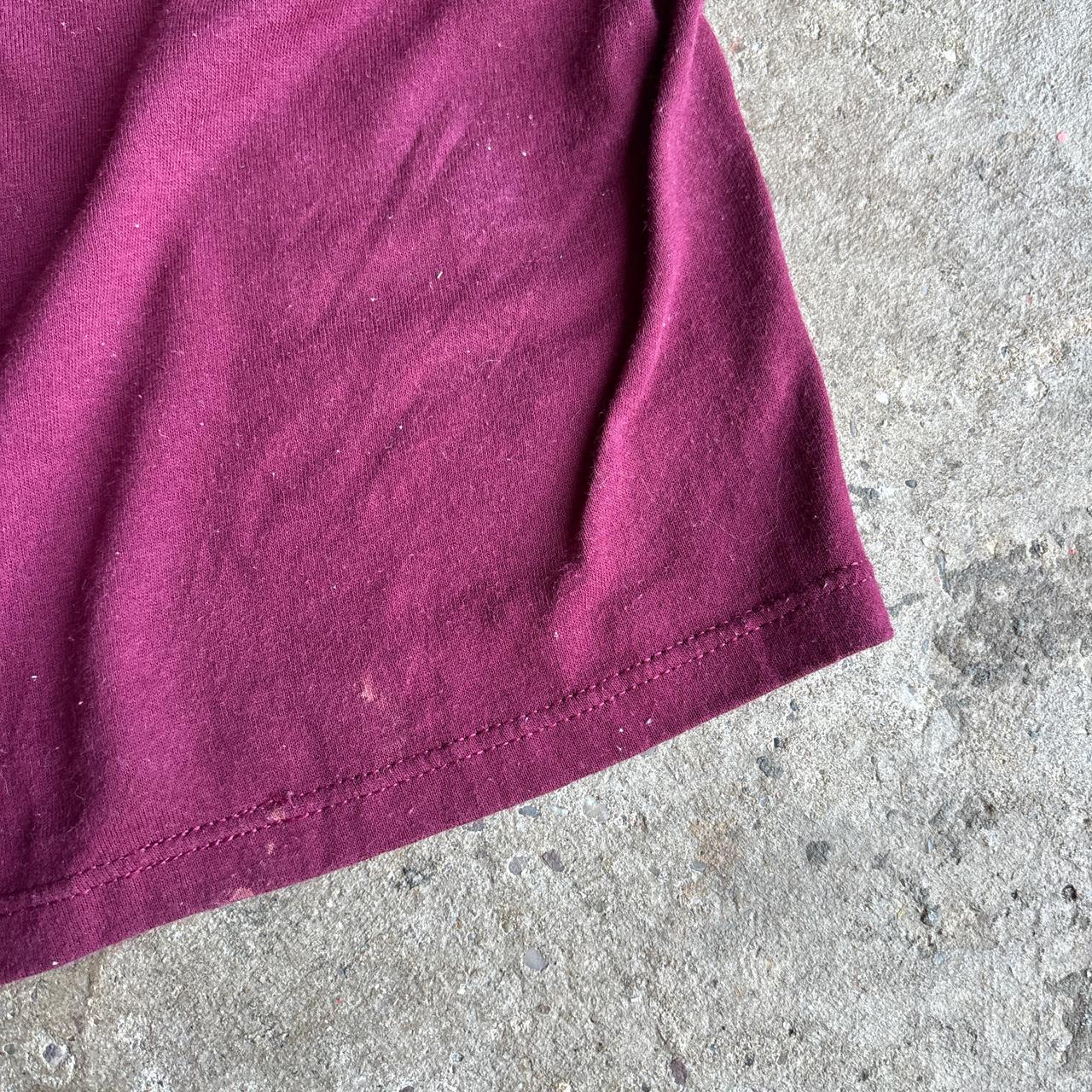 90s Burgundy ‘New Moon’ single stitch tee
