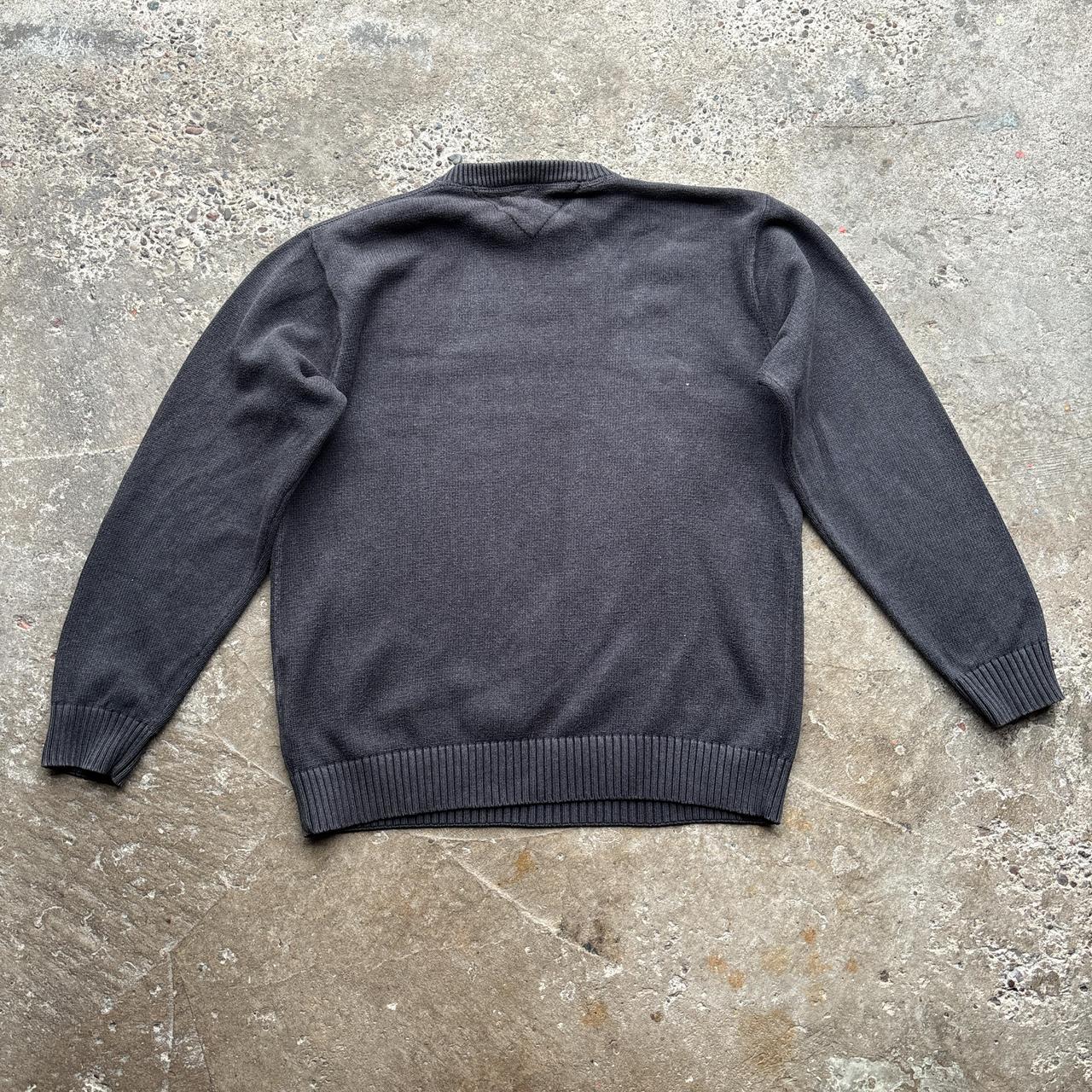Grey Tommy Hilfiger knitted sweater - L