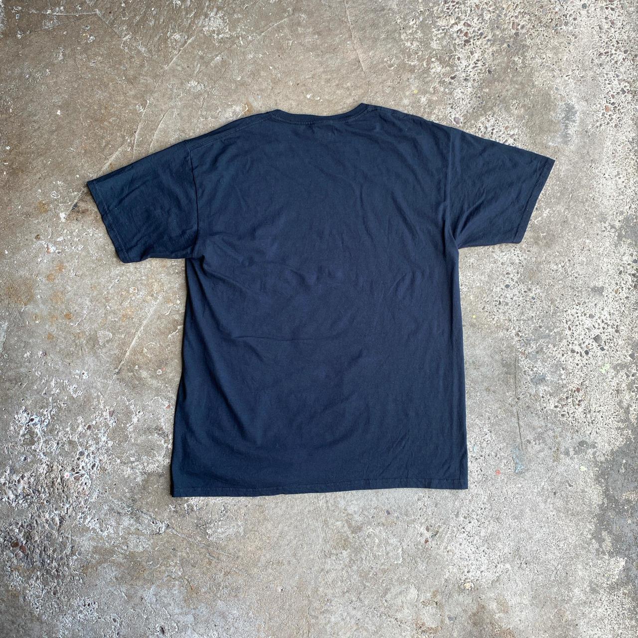 Funny Black Graphic Bigfoot T-Shirt - L