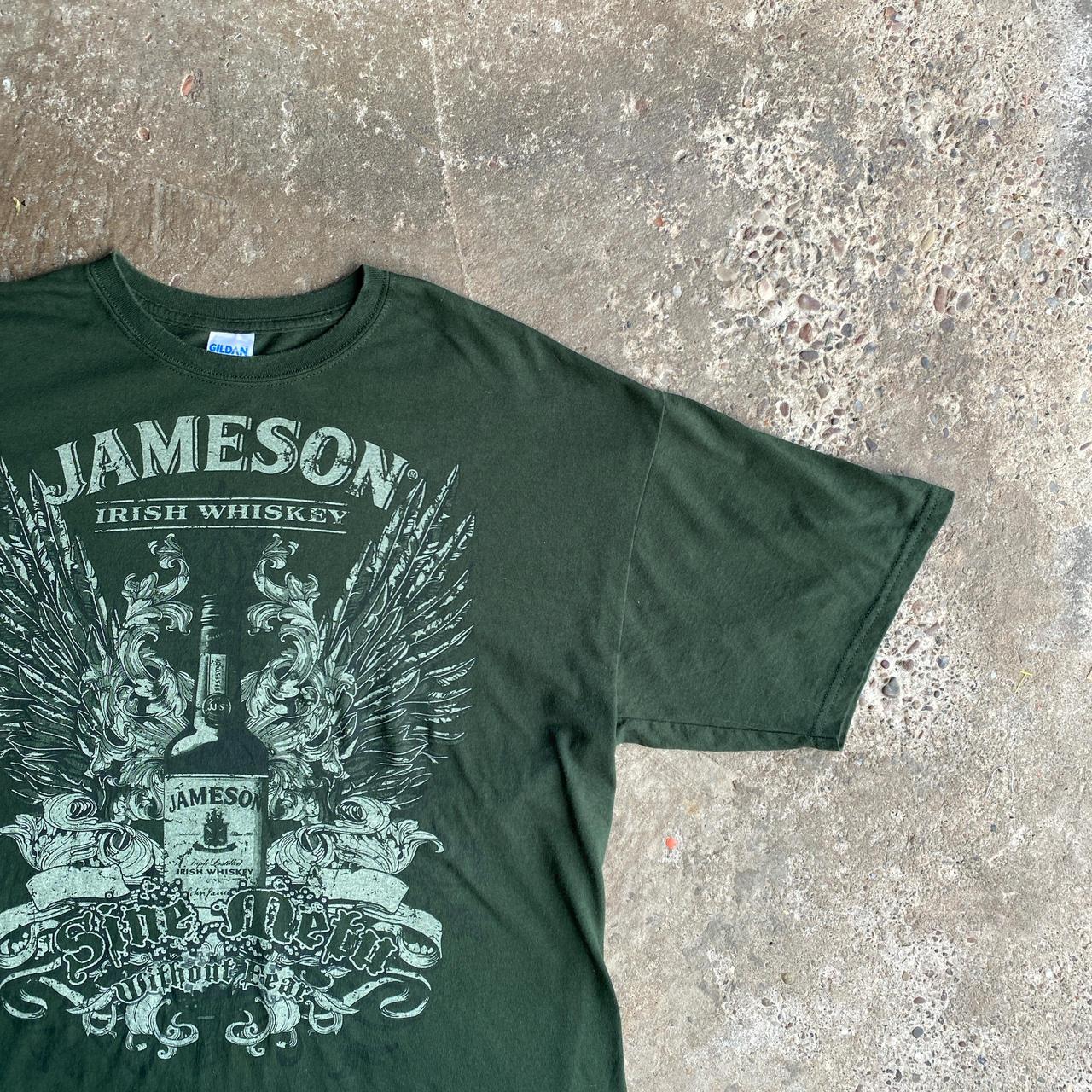 Green Graphic Jamesons T-Shirt- XL