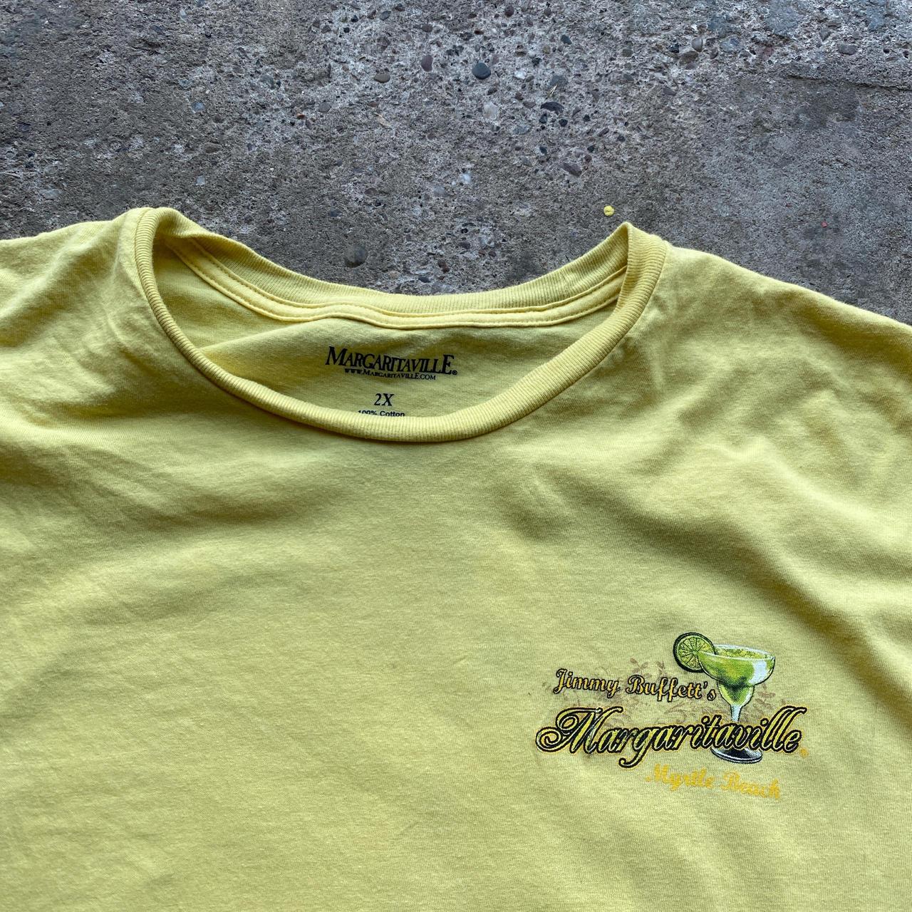 Yellow Margaritaville graphic tee - XXL