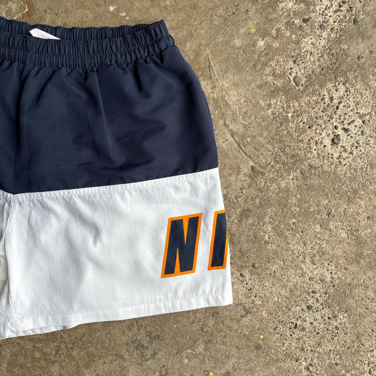 Blue & White Nike Vintage Sportswear Shorts