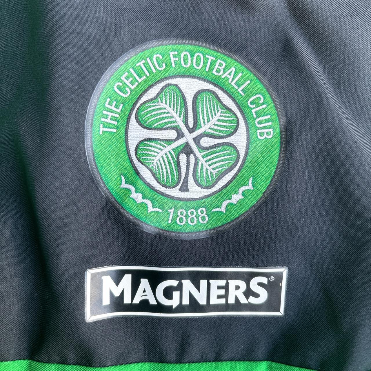 Green Celtic New Balance 2015-16 Football Full Zip Jacket
