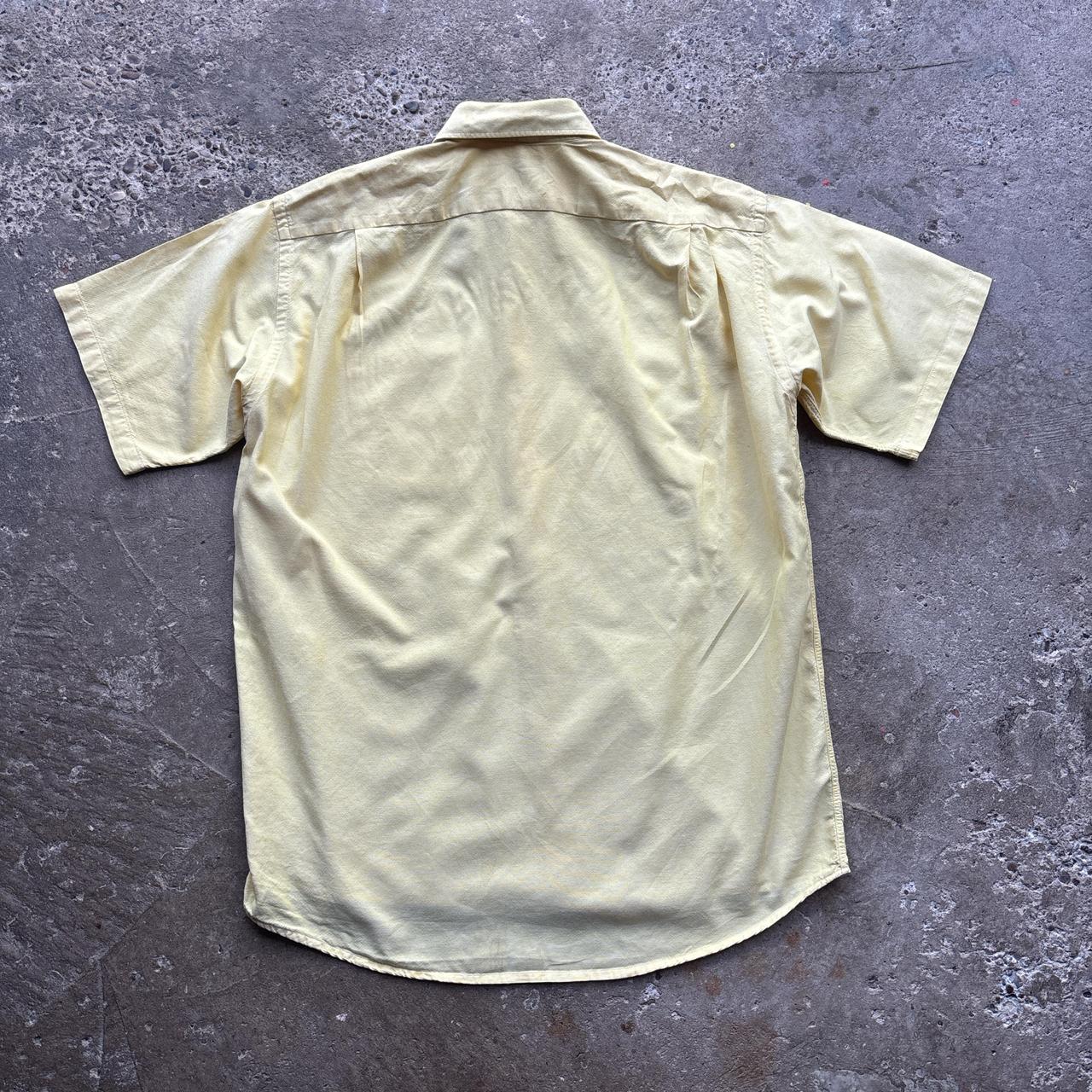 Vintage Yellow Lacoste short-sleeve shirt - L