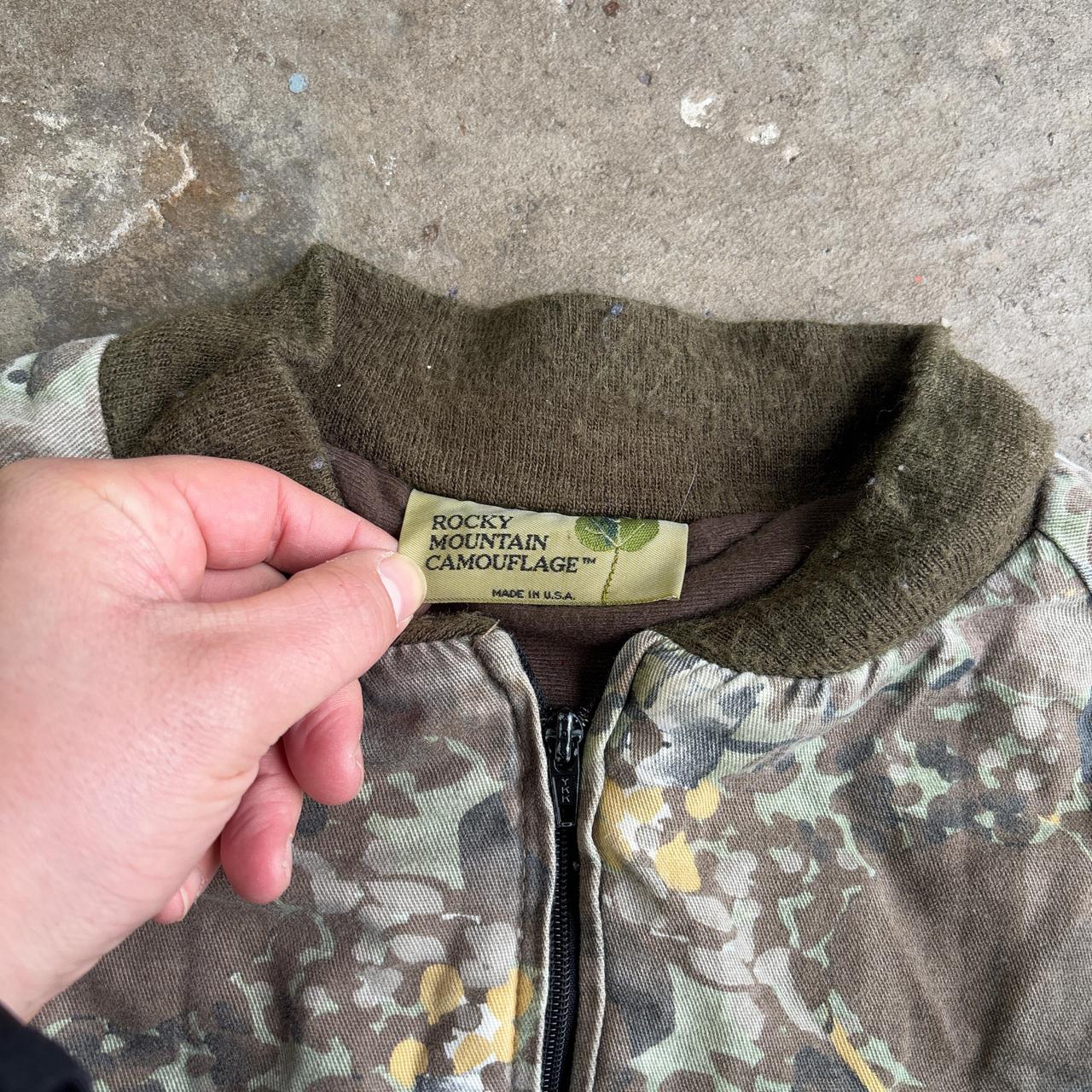 Rocky Mountain Camouflage bomber jacket