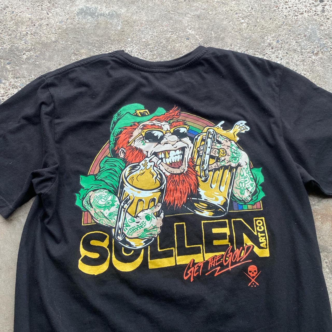 Black Paddy’s Day graphic tee - M