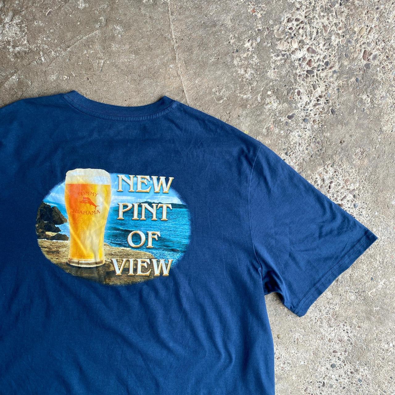 Navy Tommy Bahama Graphic T-Shirt - L