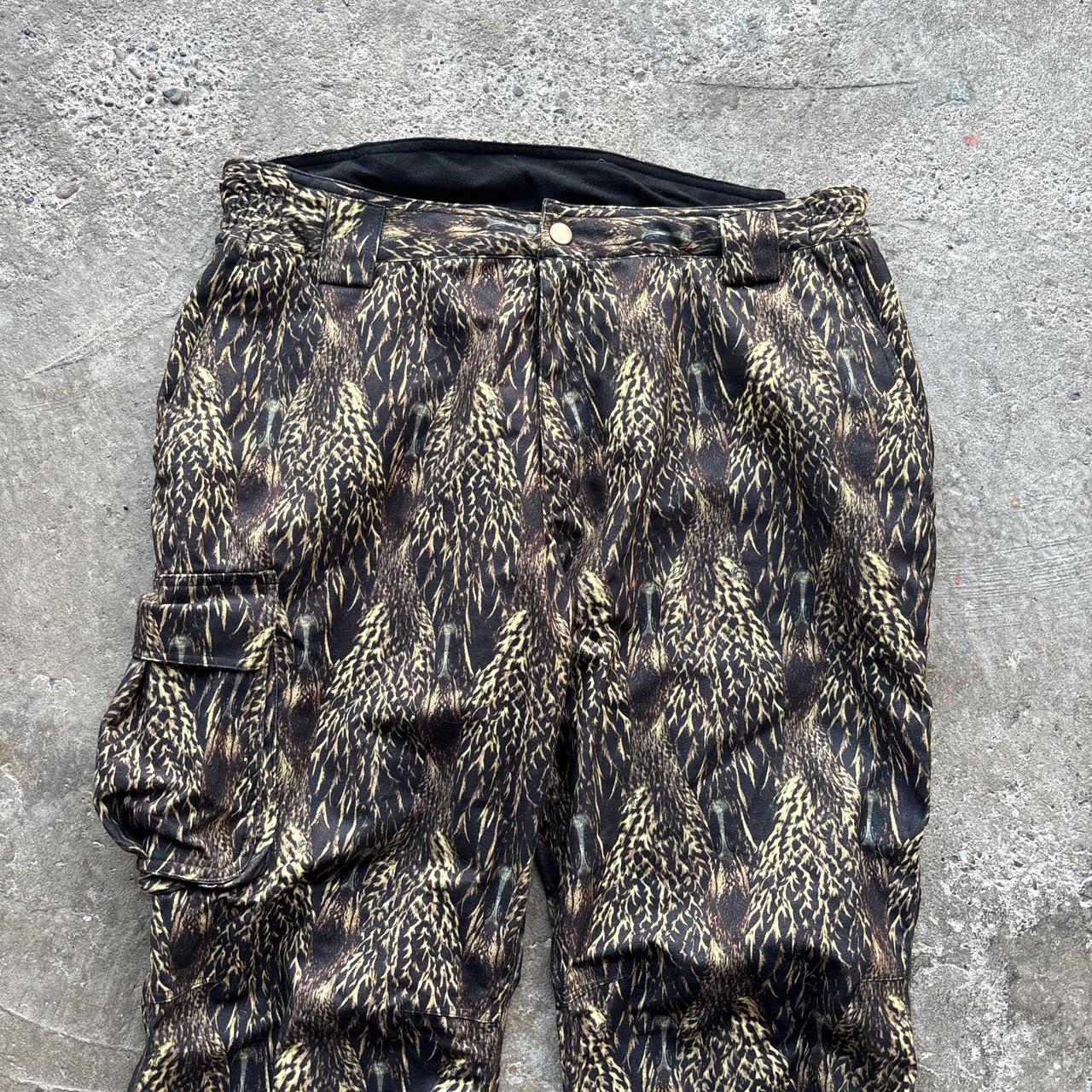 Clyde Valley Green and black Hunting trousers with duck pattern