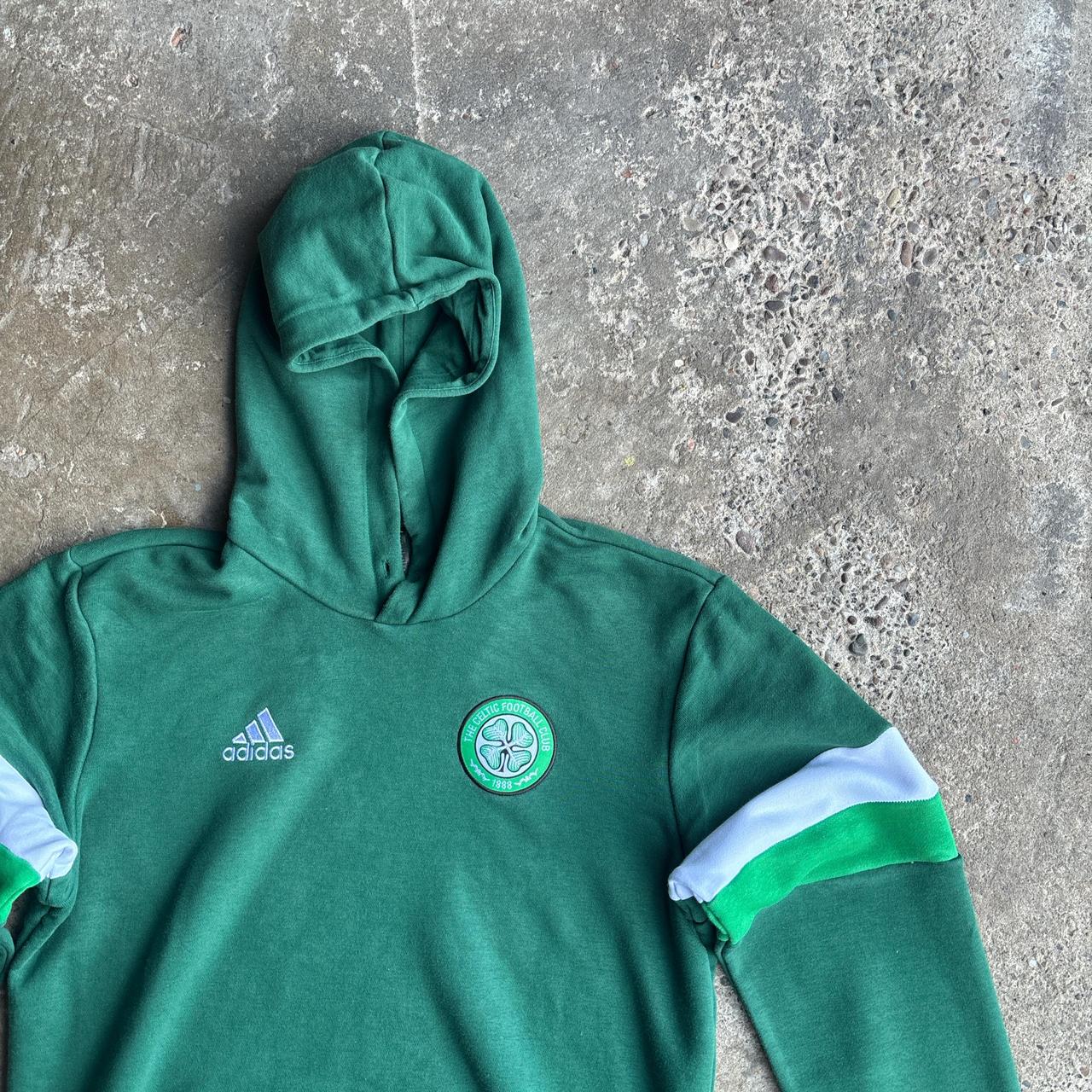 Green Adidas Celtic Hoodie