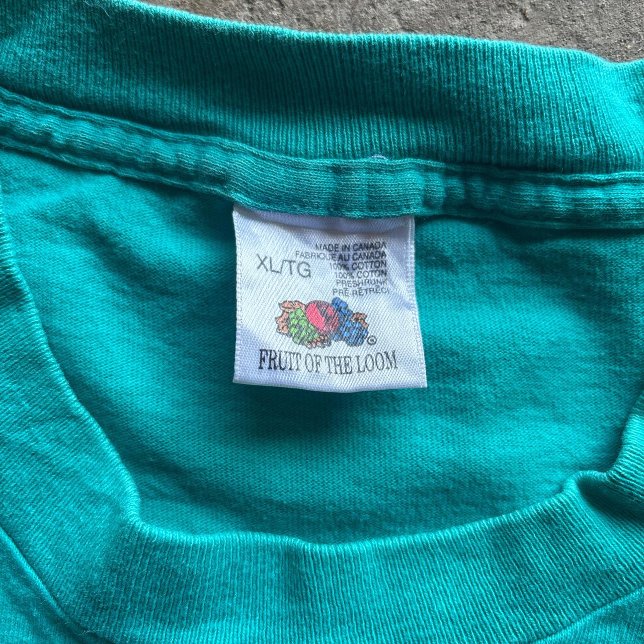Turquoise Vintage Single Stitch Graphic T-Shirt