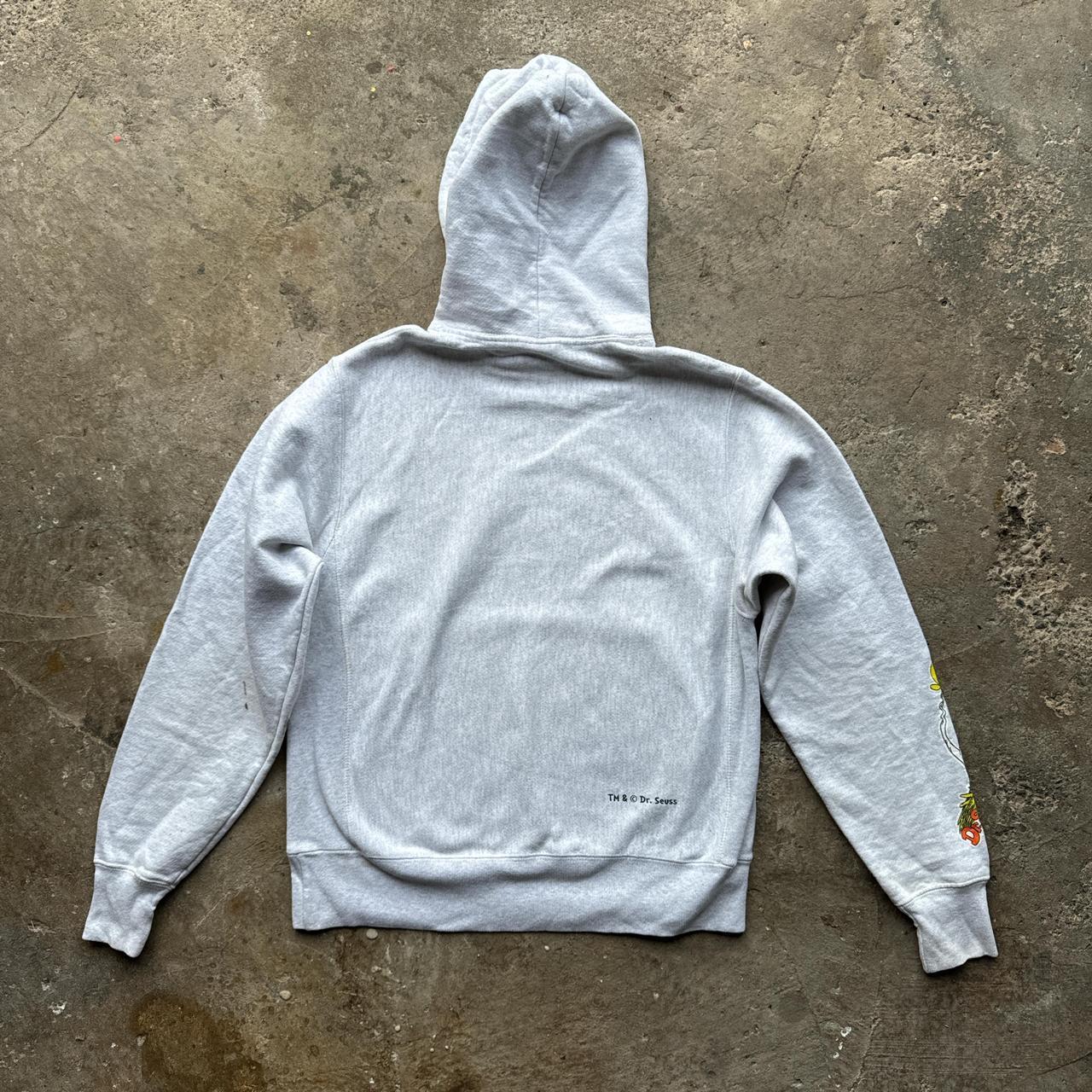 Champion Grey Reverse Weave Dr Seuss Pullover Hoody
