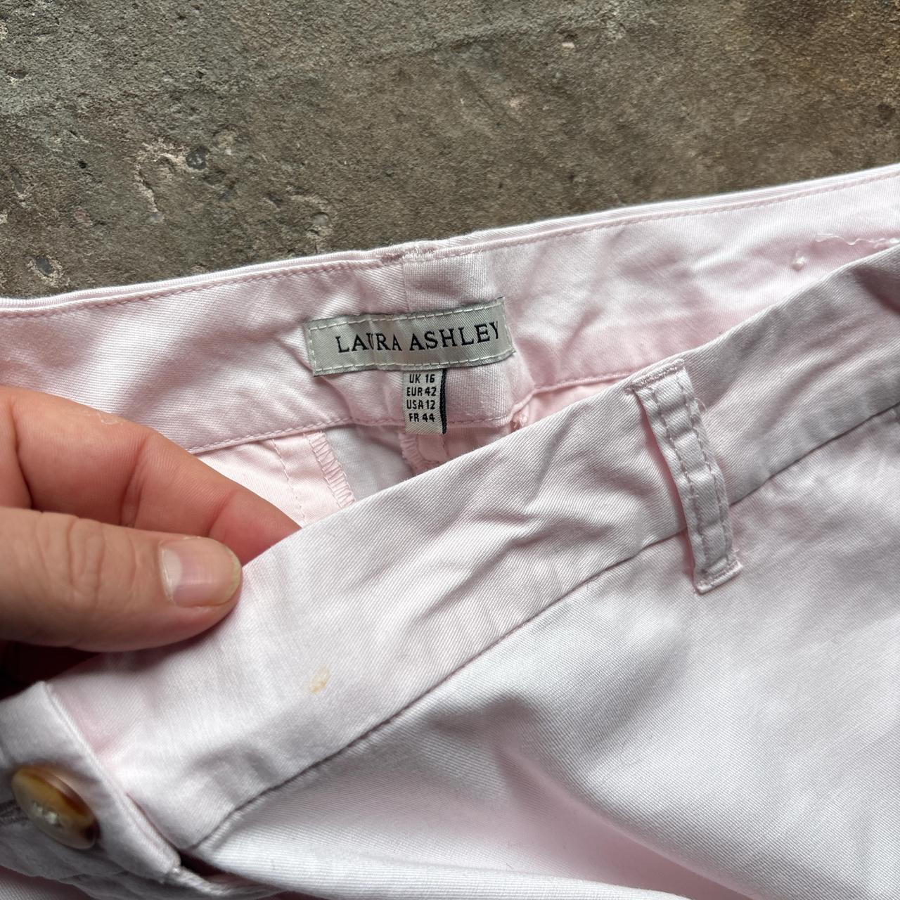 Pink Laura Ashley trousers - Size 16