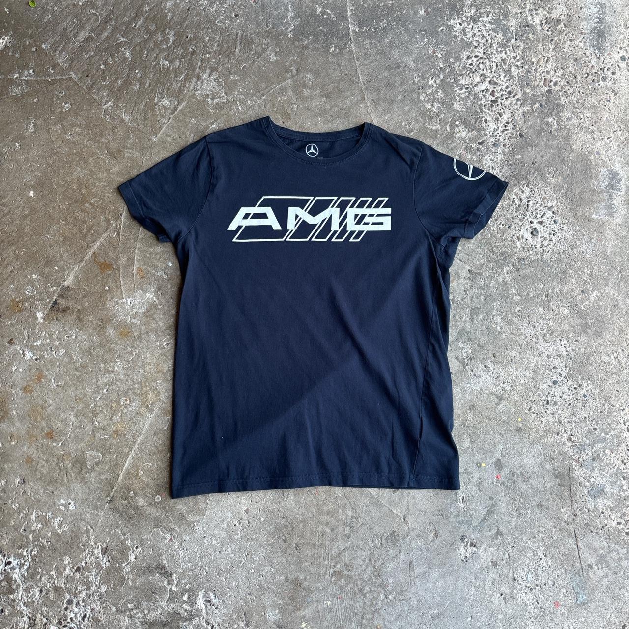 Dark Navy Mercedes AMG T-Shirt