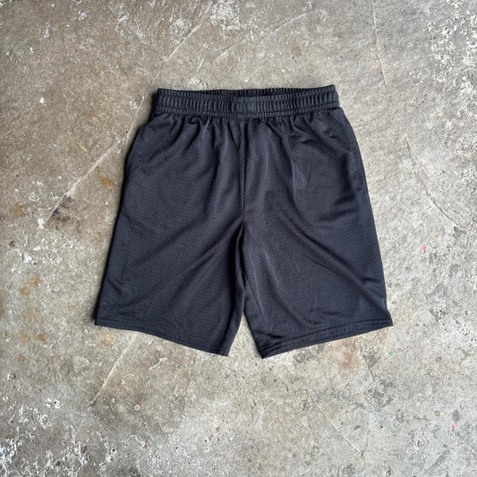 Black Mesh Youth Sports Shorts