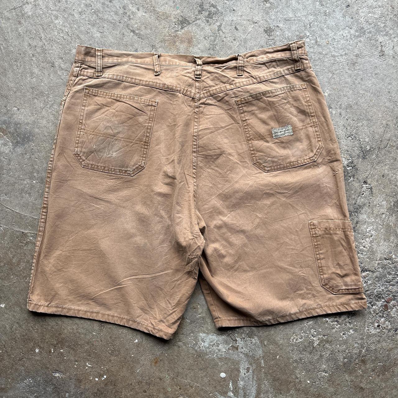 Tan Wrangler Jorts