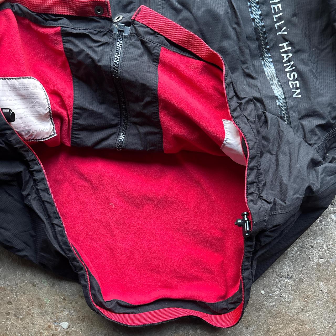 Helly Hansen black and red winter jacket