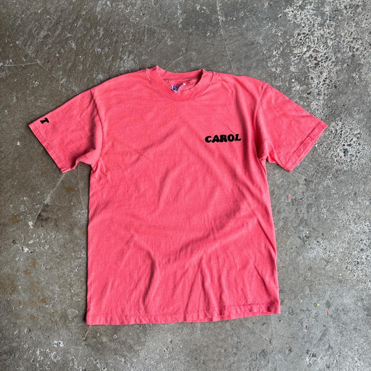 Carol’s pink bowling t-shirt
